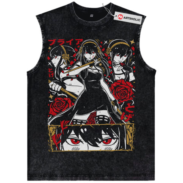 Yor Forger Tank Top, Spy x Family Tank Top, Anime Tank Top, Vintage Tank Top
