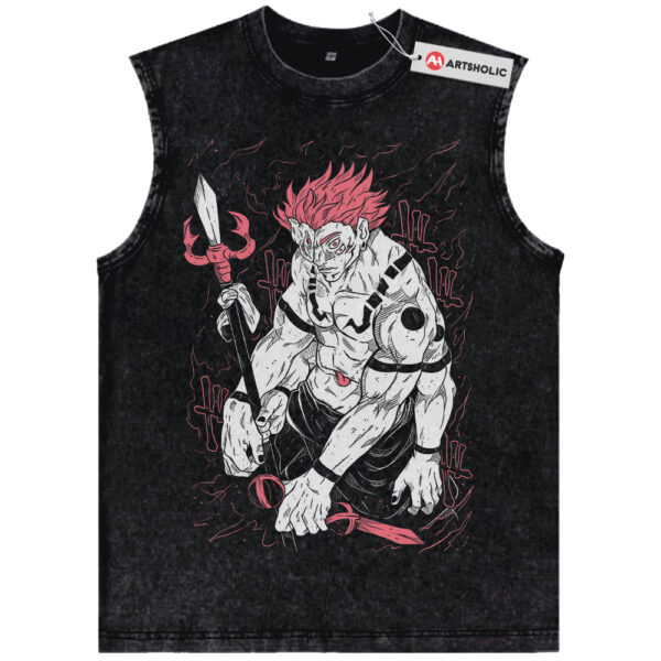 Ryomen Sukuna Tank Top, Jujutsu Kaisen Tank Top, Anime Tank Top, Vintage Tank Top