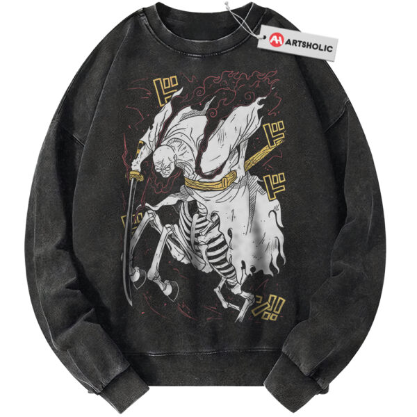 Saint Ethanbaron V. Nusjuro Sweatshirt, One Piece Sweatshirt, Anime Sweatshirt, Vintage Sweater