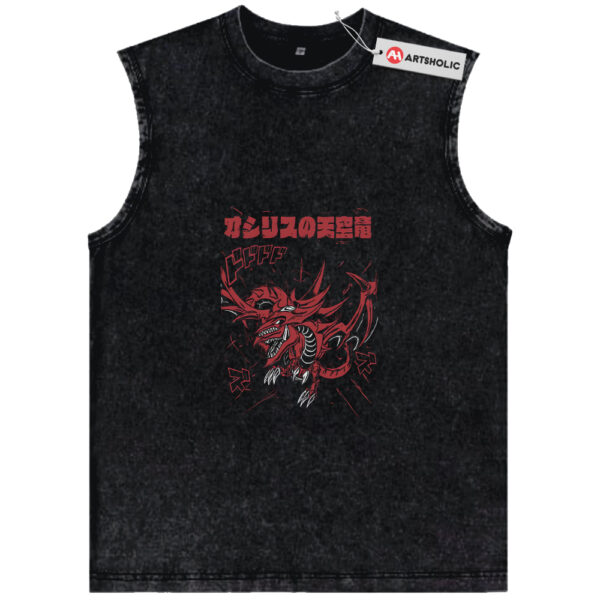 Sky Dragon of Osiris Tank Top, Slifer the Sky Dragon Tank Top, Anime Tank Top, Vintage Tank Top