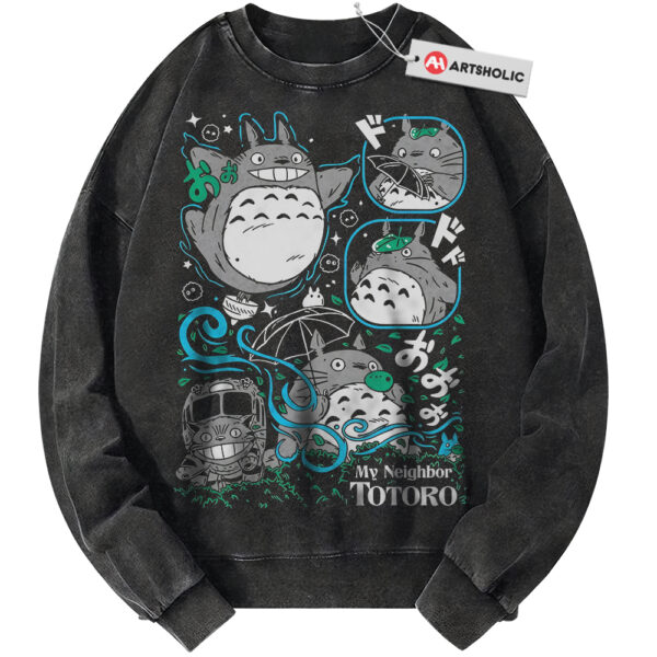 My Neighbor Totoro Sweatshirt, Studio Ghibli Sweatshirt, Anime Sweatshirt, Vintage Sweater