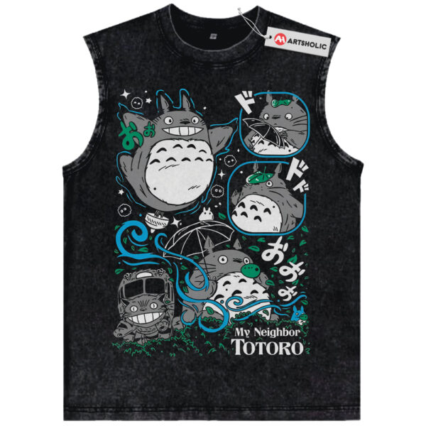 My Neighbor Totoro Tank Top, Studio Ghibli Tank Top, Anime Tank Top, Vintage Tank Top