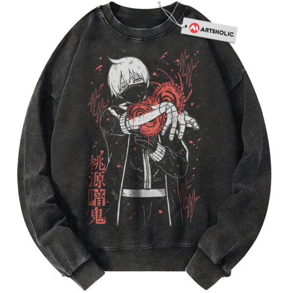 Jin Kougasaki Sweatshirt, Tougen Anki: Dark Demon of Paradise Sweatshirt, Anime Sweatshirt, Vintage Sweater