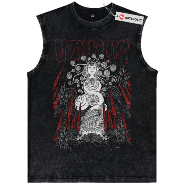 Kirie Goshima Tank Top, Uzumaki Tank Top, Junji Ito Tank Top, Anime Tank Top, Vintage Tank Top