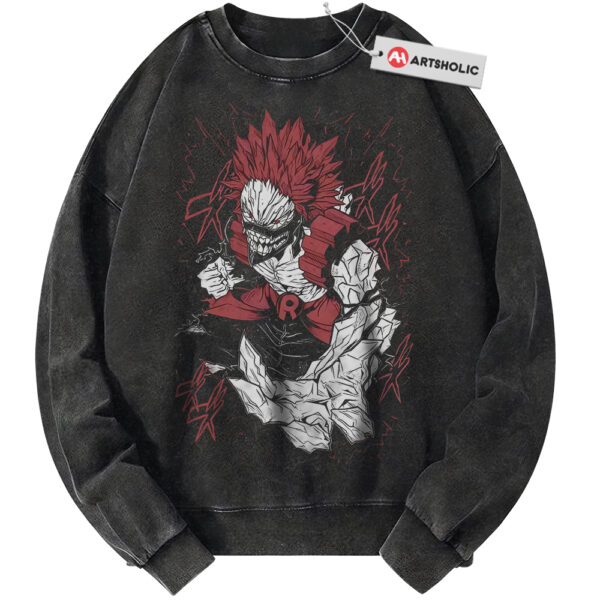 Eijiro Kirishima Sweatshirt, MHA Sweatshirt, Anime Sweatshirt, Vintage Sweater