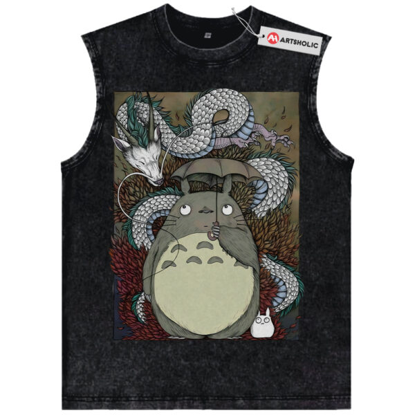 Haku Tank Top, Spirited Away Tank Top, My Neighbor Totoro Tank Top, Studio Ghibli Tank Top, Anime Tank Top, Vintage Tank Top