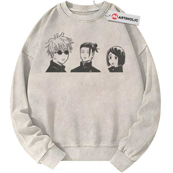Jujutsu Kaisen Sweatshirt, Anime Sweatshirt, Vintage Sweater