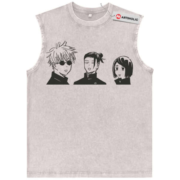 Jujutsu Kaisen Tank Top, Anime Tank Top, Vintage Tank Top