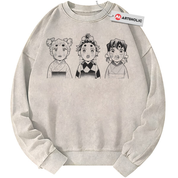 Demon Slayer Sweatshirt, Anime Sweatshirt, Vintage Sweater