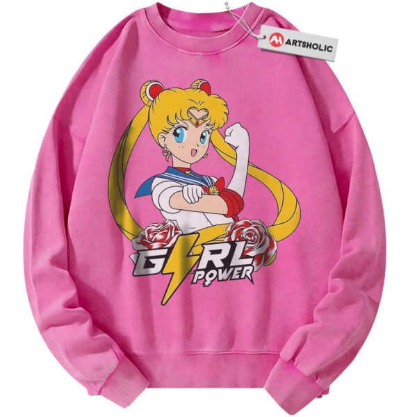 Usagi Tsukino Sweatshirt, Sailor Moon Sweatshirt, Anime Sweatshirt, Vintage Sweater