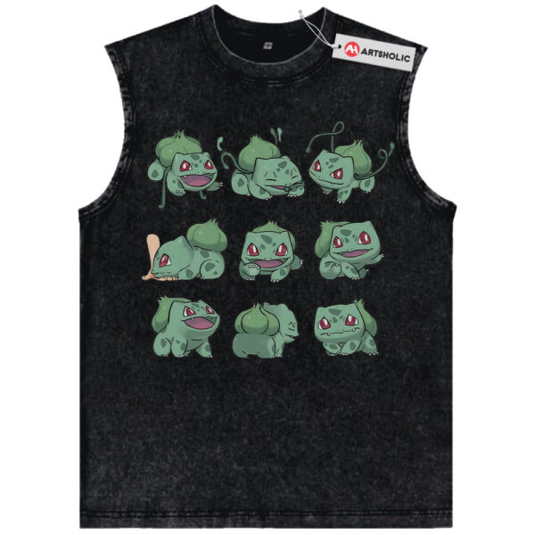 Bulbasaur Tank Top, Pokemon Tank Top, PKM Tank Top, Anime Tank Top, Vintage Tank Top