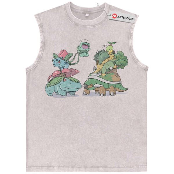 Pokemon Tank Top, PKM Tank Top, Anime Tank Top, Vintage Tank Top