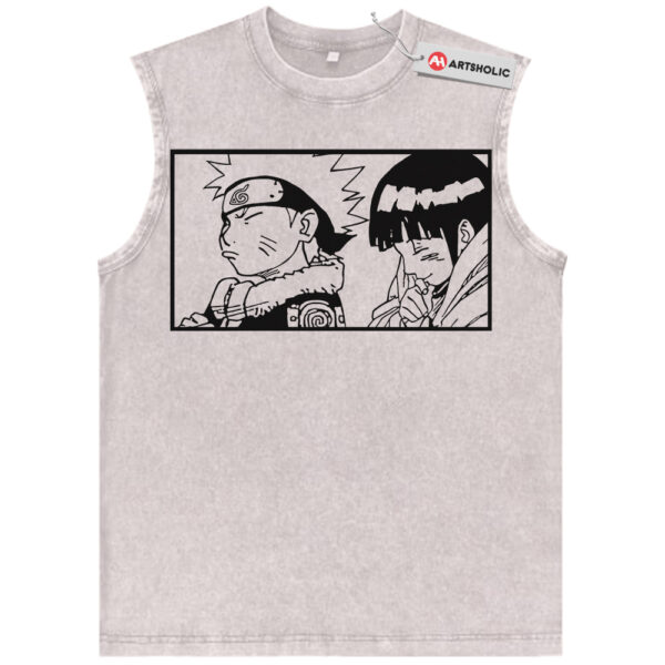 Hinata Tank Top, Naruto Tank Top, Anime Tank Top, Vintage Tank Top