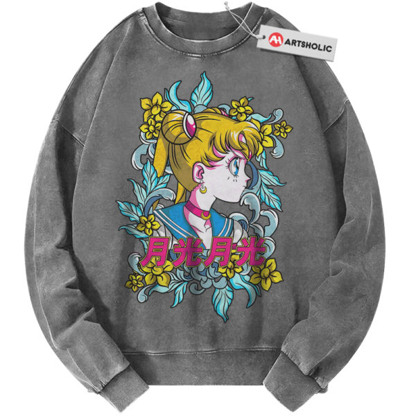 Usagi Tsukino Sweatshirt, Sailor Moon Sweatshirt, Anime Sweatshirt, Vintage Sweater