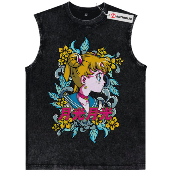 Usagi Tsukino Tank Top, Sailor Moon Tank Top, Anime Tank Top, Vintage Tank Top