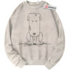 Chouchou Dog Sweatshirt, One Piece Sweatshirt, Anime Sweatshirt, Vintage Sweater