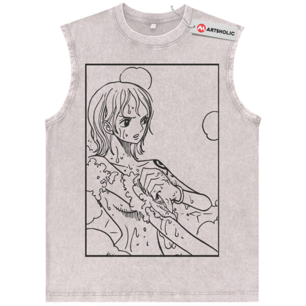 Nami Tank Top, One Piece Tank Top, Anime Tank Top, Vintage Tank Top