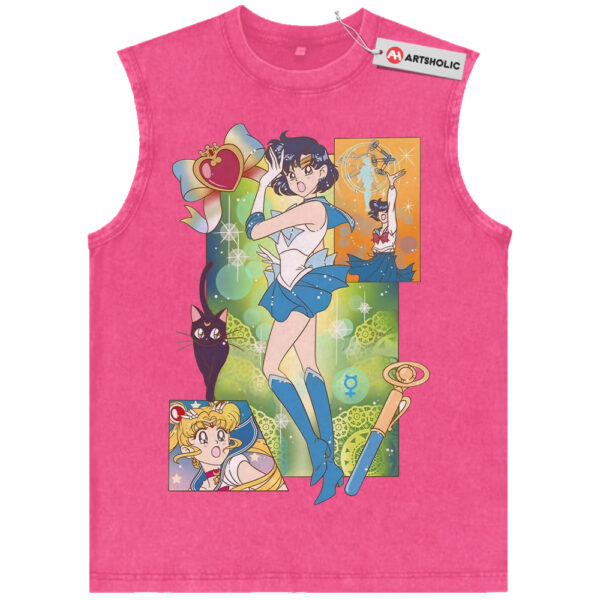 Sailor Moon Tank Top, Anime Tank Top, Vintage Tank Top