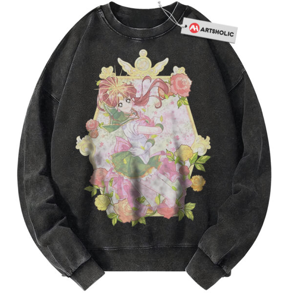 Makoto Kino Sweatshirt, Sailor Jupiter Sweatshirt, Sailor Moon Sweatshirt, Anime Sweatshirt, Vintage Sweater