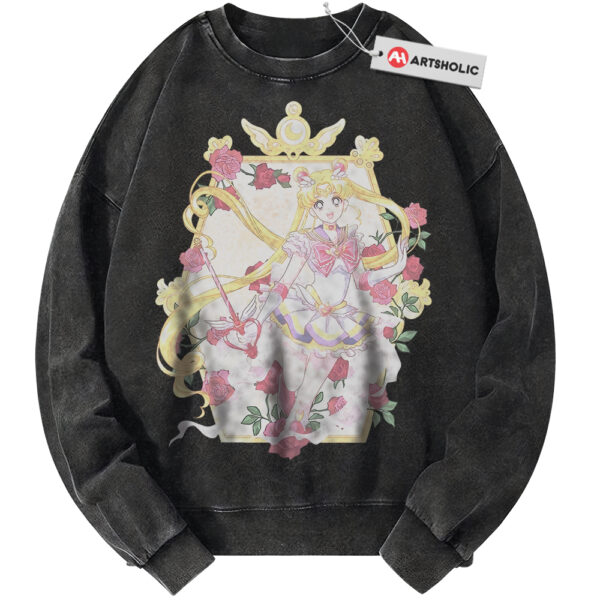 Usagi Tsukino Sweatshirt, Sailor Moon Sweatshirt, Anime Sweatshirt, Vintage Sweater