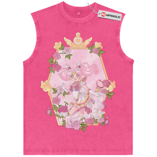 Chibiusa Tsukino Tank Top, Sailor Chibi Moon Tank Top, Sailor Moon Tank Top, Anime Tank Top, Vintage Tank Top