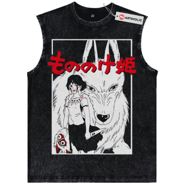 San Tank Top, Princess Mononoke Tank Top, Studio Ghibli Tank Top, Anime Tank Top, Vintage Tank Top