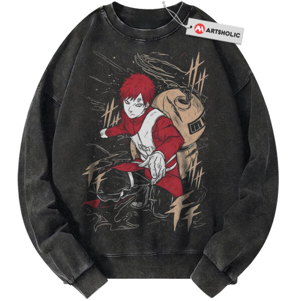 Gaara Sweatshirt, Naruto Sweatshirt, Anime Sweatshirt, Vintage Sweater