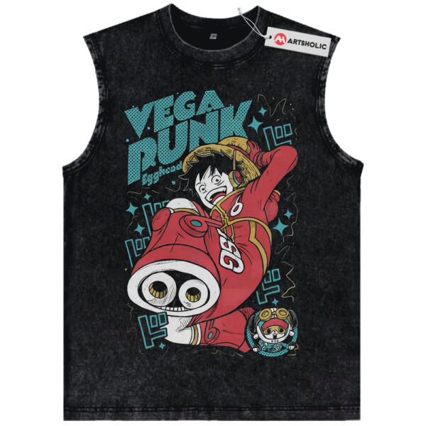 Monkey D Luffy Tank Top, One Piece Tank Top, Anime Tank Top, Vintage Tank Top