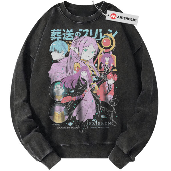 Frieren: Beyond Journey's End Sweatshirt, Anime Sweatshirt, Vintage Sweater