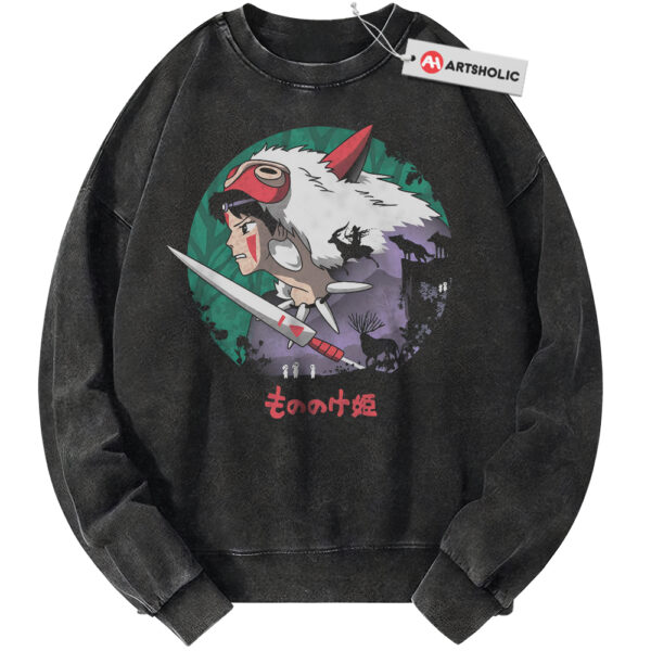 San Sweatshirt, Princess Mononoke Sweatshirt, Studio Ghibli Sweatshirt, Anime Sweatshirt, Vintage Sweater