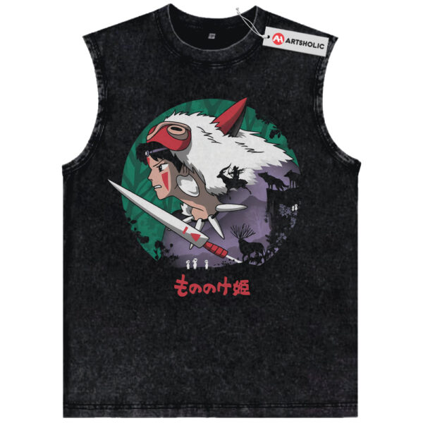 San Tank Top, Princess Mononoke Tank Top, Studio Ghibli Tank Top, Anime Tank Top, Vintage Tank Top