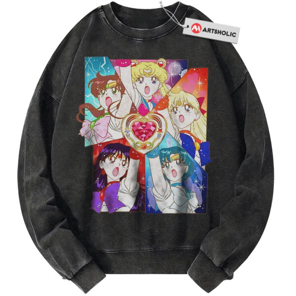Sailor Moon Sweatshirt, Anime Sweatshirt, Vintage Sweater