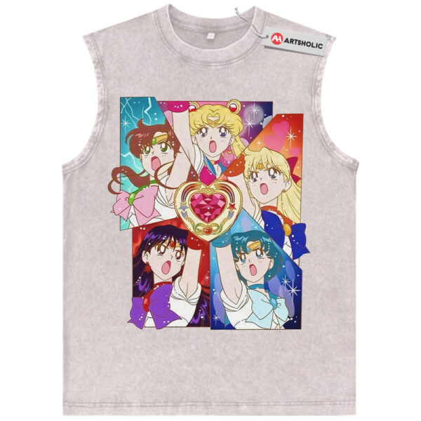 Sailor Moon Tank Top, Anime Tank Top, Vintage Tank Top
