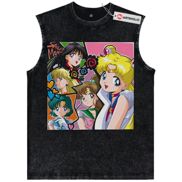 Sailor Moon Tank Top, Anime Tank Top, Vintage Tank Top