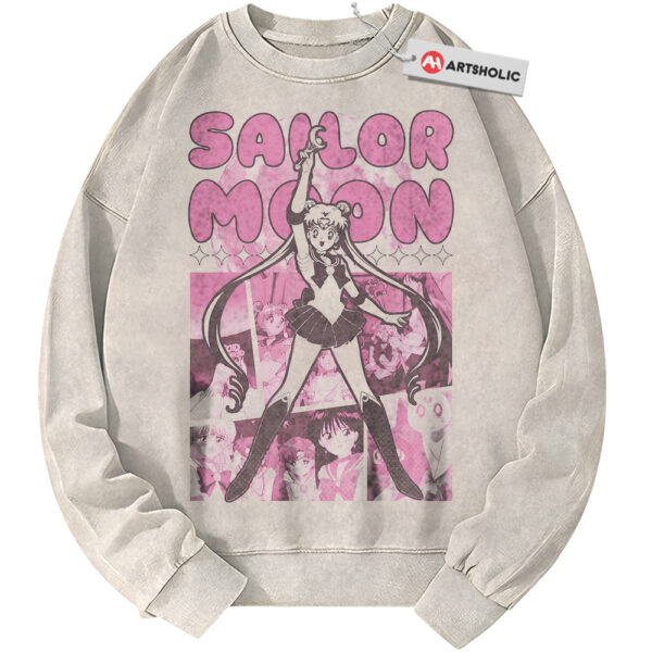 Usagi Tsukino Sweatshirt, Sailor Moon Sweatshirt, Anime Sweatshirt, Vintage Sweater