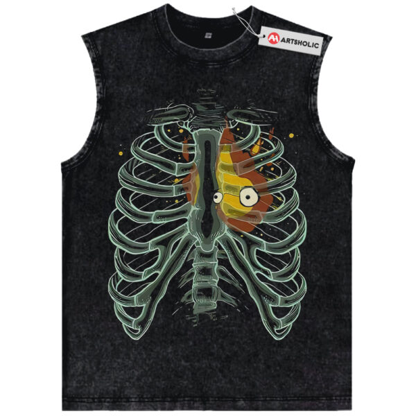 Calcifer Tank Top, Howl's Moving Castle Tank Top, Studio Ghibli Tank Top, Anime Tank Top, Vintage Tank Top