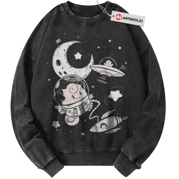 Clefairy Sweatshirt, Pokemon Sweatshirt, PKM Sweatshirt, Anime Sweatshirt, Vintage Sweater