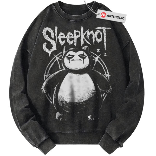 Snorlax Sweatshirt, Pokemon Sweatshirt, PKM Sweatshirt, Anime Sweatshirt, Vintage Sweater