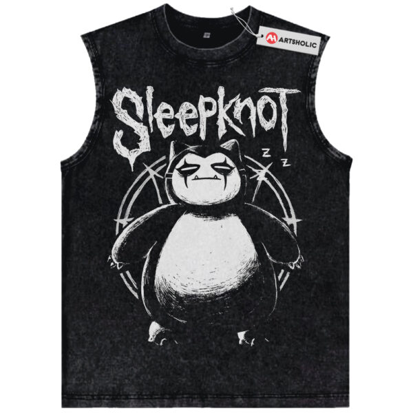 Snorlax Tank Top, Pokemon Tank Top, PKM Tank Top, Anime Tank Top, Vintage Tank Top