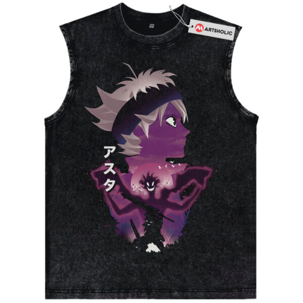 Asta Tank Top, Black Clover Tank Top, Anime Tank Top, Vintage Tank Top