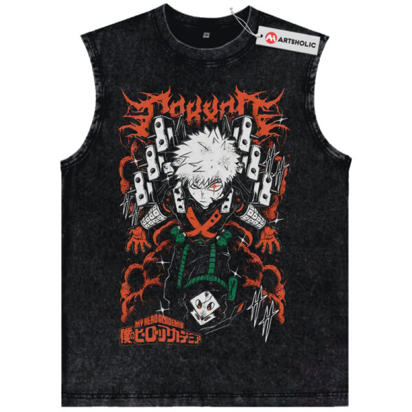 Katsuki Bakugo Tank Top, MHA Tank Top, Anime Tank Top, Vintage Tank Top