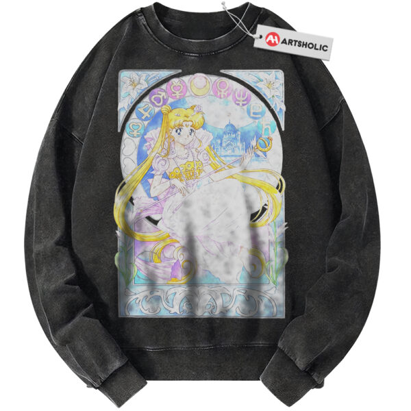 Usagi Tsukino Sweatshirt, Sailor Moon Sweatshirt, Anime Sweatshirt, Vintage Sweater