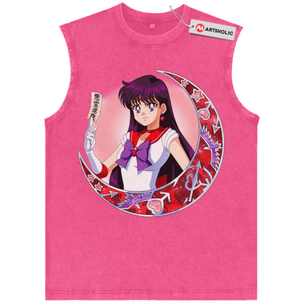 Rei Hino Tank Top, Sailor Mars Tank Top, Sailor Moon Tank Top, Anime Tank Top, Vintage Tank Top