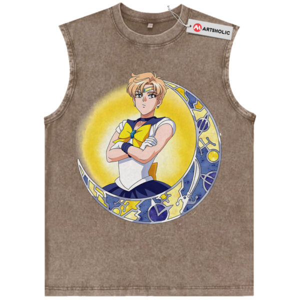Haruka Tenou Tank Top, Sailor Uranus Tank Top, Sailor Moon Tank Top, Anime Tank Top, Vintage Tank Top