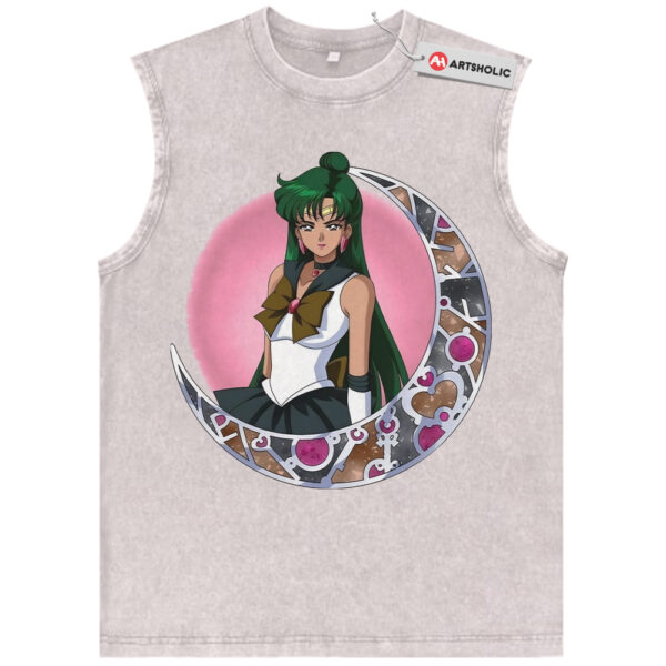 Setsuna Meiou Tank Top, Sailor Pluto Tank Top, Sailor Moon Tank Top, Anime Tank Top, Vintage Tank Top