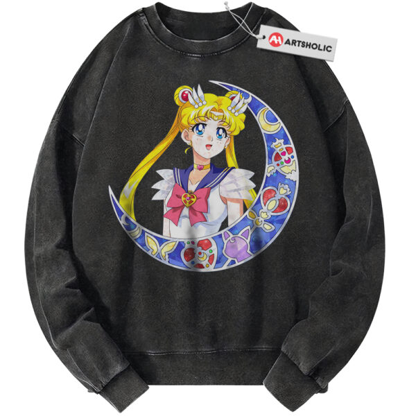 Usagi Tsukino Sweatshirt, Sailor Moon Sweatshirt, Anime Sweatshirt, Vintage Sweater