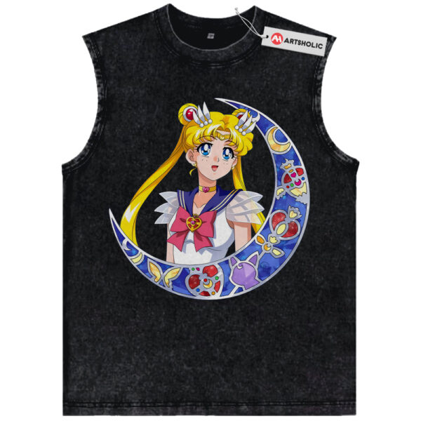 Usagi Tsukino Tank Top, Sailor Moon Tank Top, Anime Tank Top, Vintage Tank Top