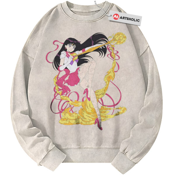 Rei Hino Sweatshirt, Sailor Mars Sweatshirt, Sailor Moon Sweatshirt, Anime Sweatshirt, Vintage Sweater