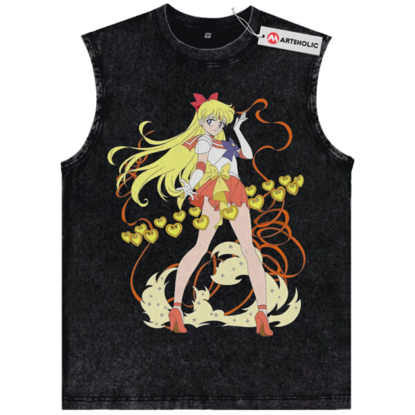 Minako Aino Tank Top, Sailor Venus Tank Top, Sailor Moon Tank Top, Anime Tank Top, Vintage Tank Top