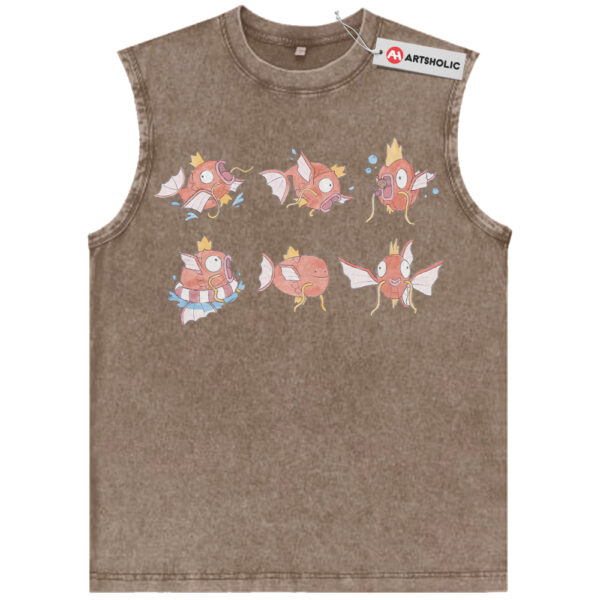 Magikarp Tank Top, Pokemon Tank Top, PKM Tank Top, Anime Tank Top, Vintage Tank Top